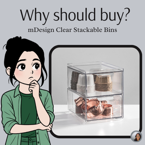 An Honest Review of mDesign’s Stackable Bins