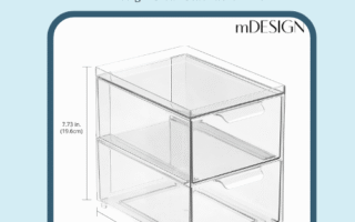 An Honest Review of mDesign’s Stackable Bins