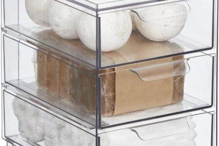 mdesign under sink organizer expandable shelf installed in kitchen cabinet